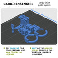 3D DIY Printing File Gardinensenker 25% Shop-Eröffnungs-Rabatt