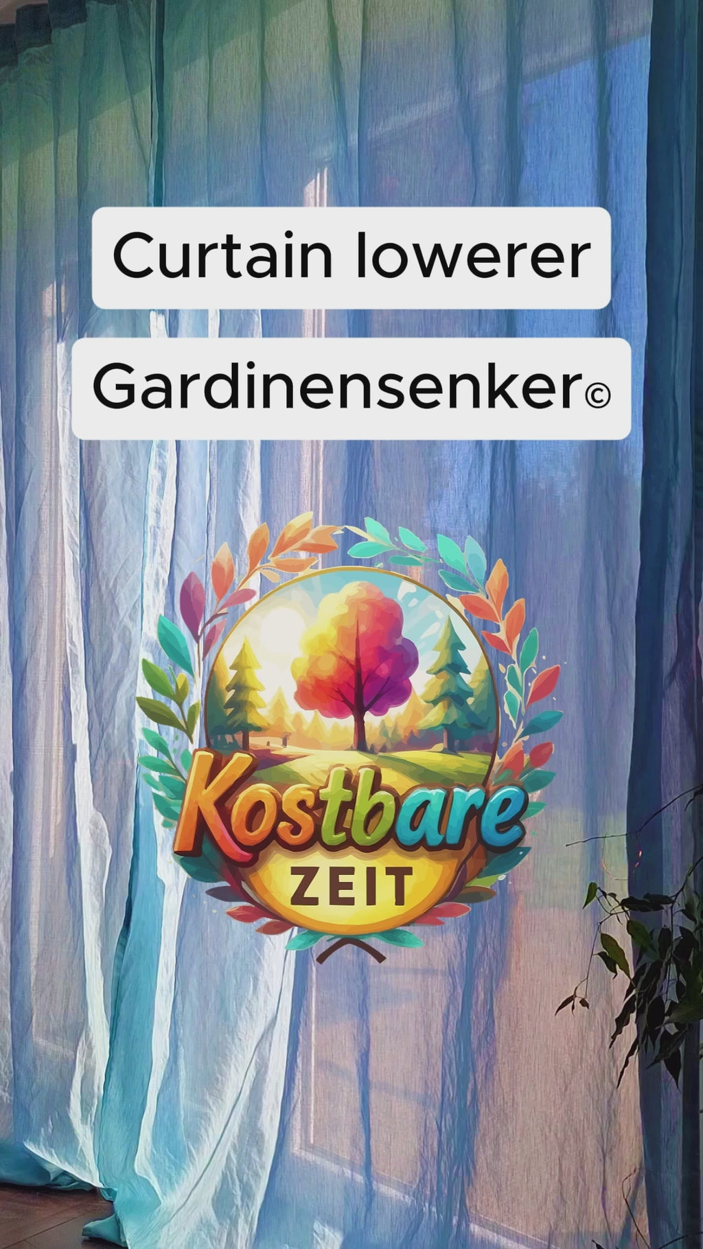Gardinensenker© Add-On Schwarz / 2x Gardinen-Ringe and 1x Gegengewichtsbeutel 40% Shop-Eröffnungs-Rabatt